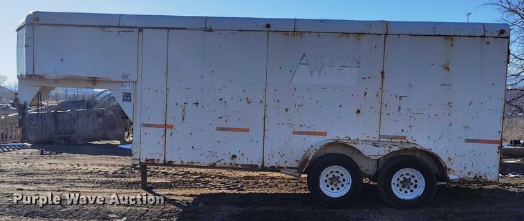 image for item DT0849 1996 W-W enclosed cargo trailer