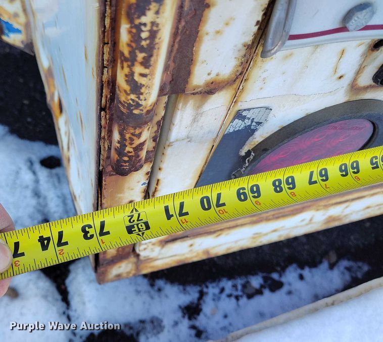 image for item DT0849 1996 W-W enclosed cargo trailer