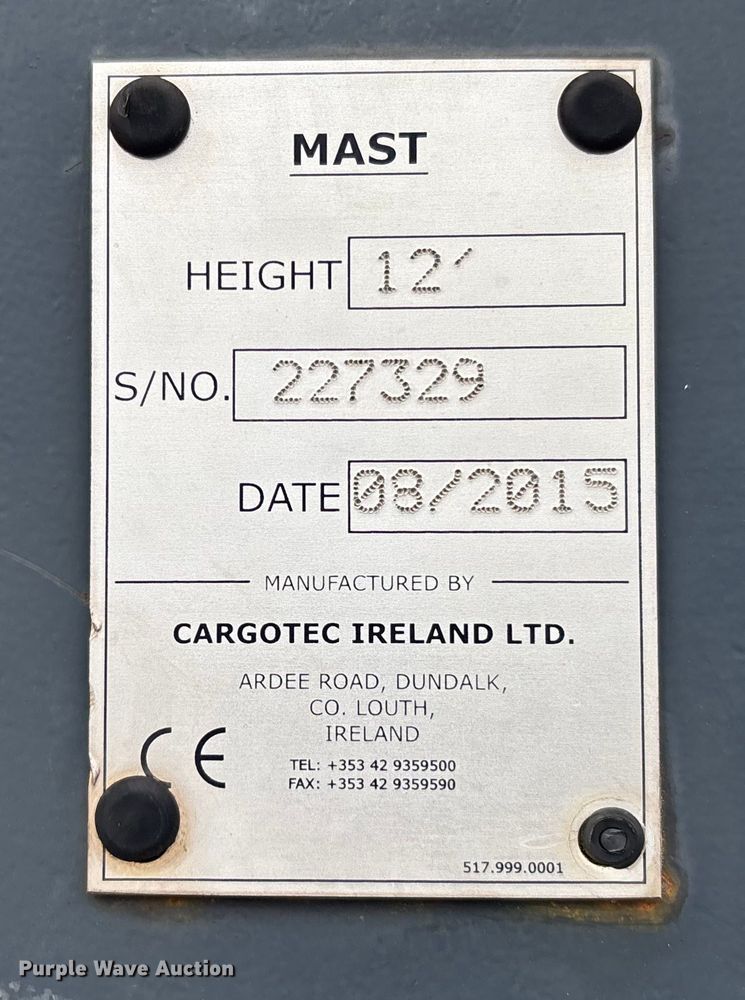 image for item DU0363 2015 Moffett M5501 forklift