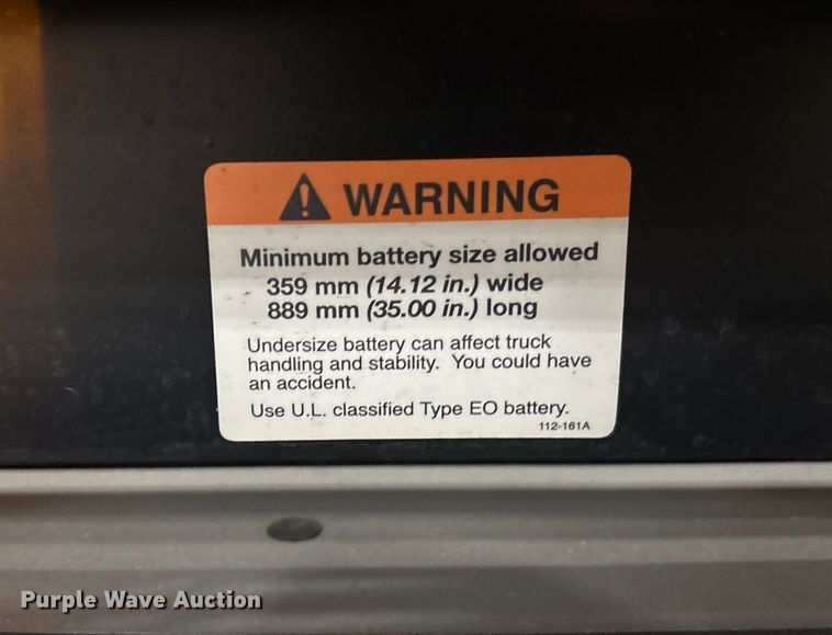 image for item DU0372 2017 Crown SP3500-30 order picker