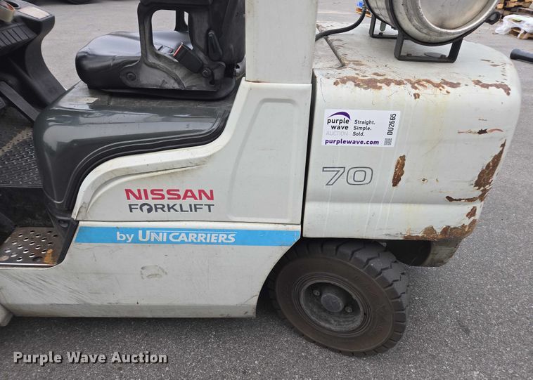 image for item DU2665 2015 Nissan PF70 forklift