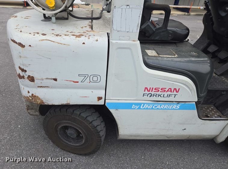 image for item DU2665 2015 Nissan PF70 forklift