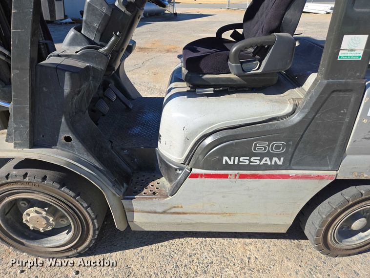 image for item DU2692 2013 Nissan PF60 forklift