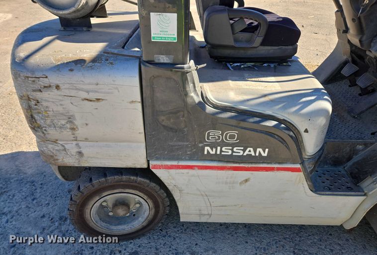 image for item DU2692 2013 Nissan PF60 forklift