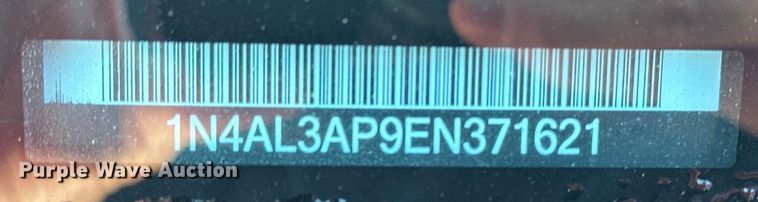 image for item DV0770 2014 Nissan Altima 