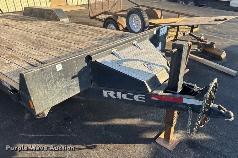 image for item DW6749 2017 Rice FMEH8220 equipment trailer