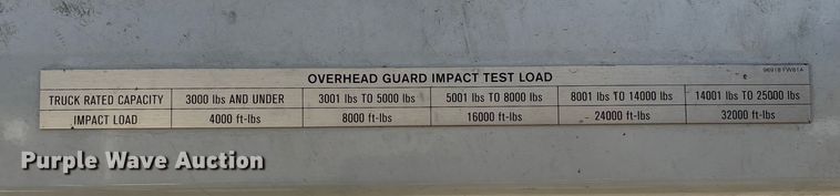 image for item DX5939 2017 UniCarriers CFS40 forklift