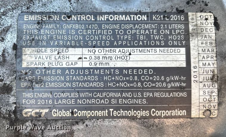 image for item DX5939 2017 UniCarriers CFS40 forklift