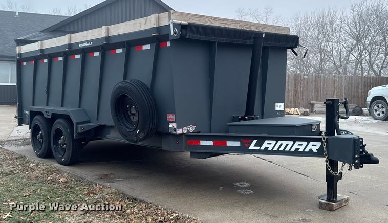 image for item EA2231 2024 Lamar DT831627 dump trailer