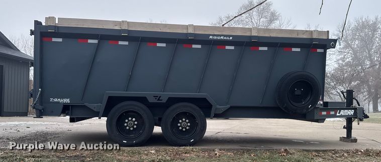 image for item EA2231 2024 Lamar DT831627 dump trailer