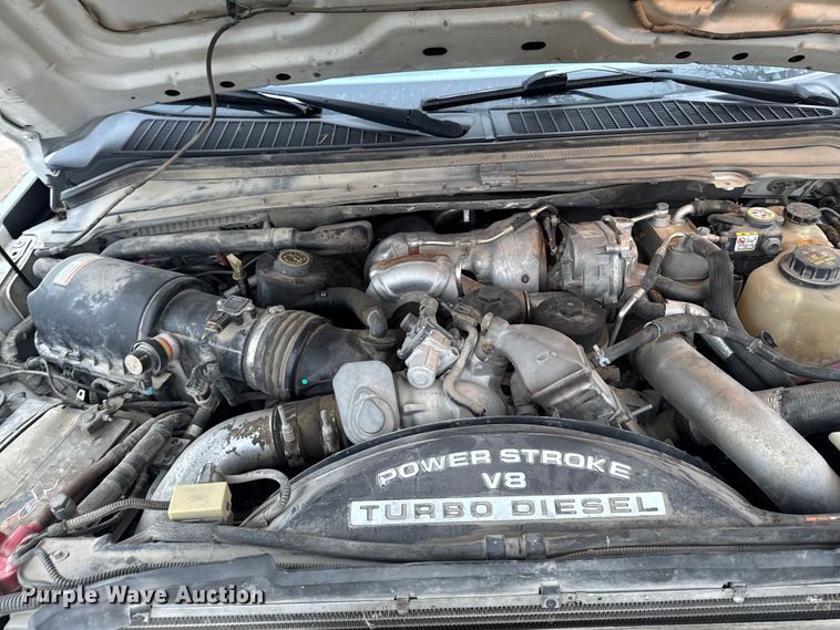 image for item EA2232 2008 Ford F550 flatbed truck