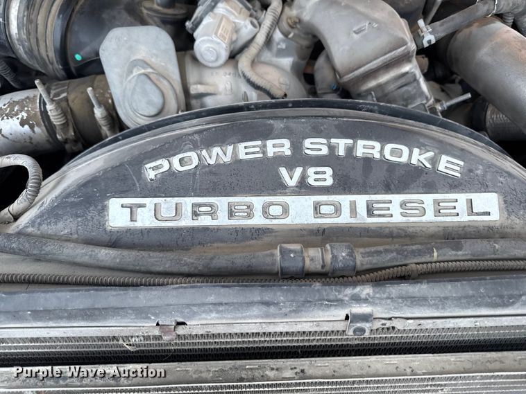 image for item EA2232 2008 Ford F550 flatbed truck