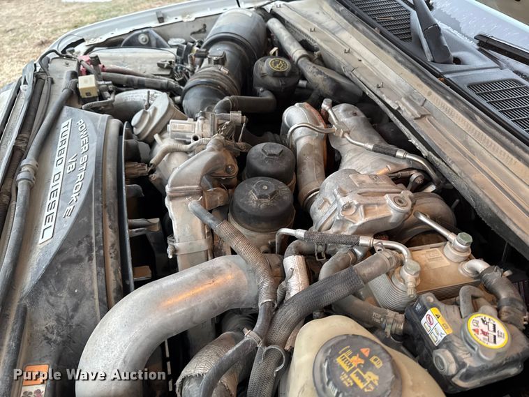 image for item EA2232 2008 Ford F550 flatbed truck