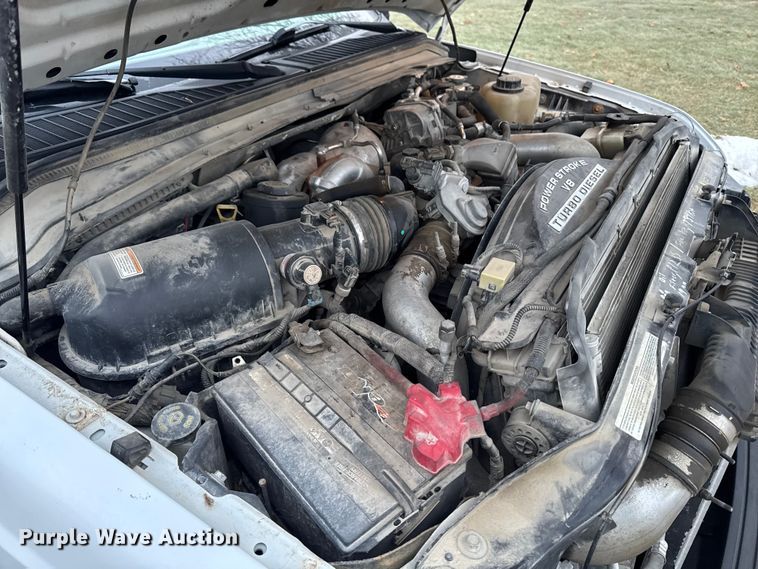 image for item EA2232 2008 Ford F550 flatbed truck