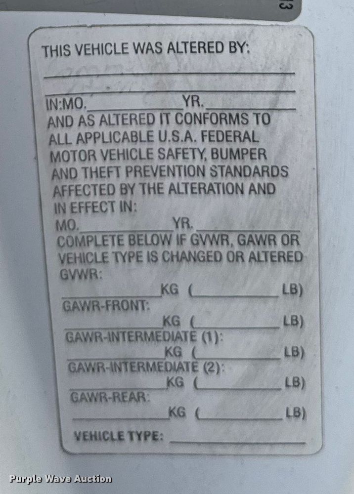 image for item EA2235 2013 Chevrolet Express van