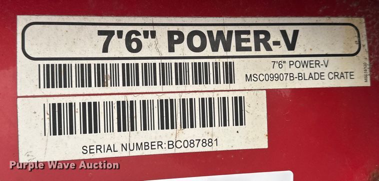 image for item EA2241 Boss snow plow