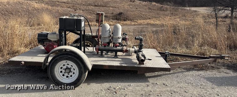 image for item EA2266 Shop built pump trailer