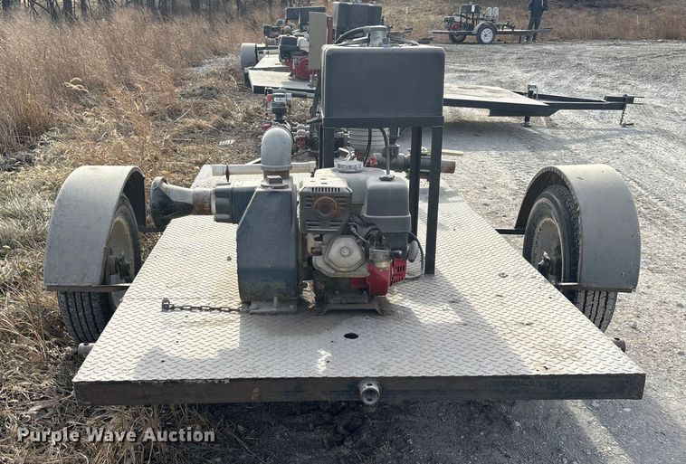 image for item EA2266 Shop built pump trailer