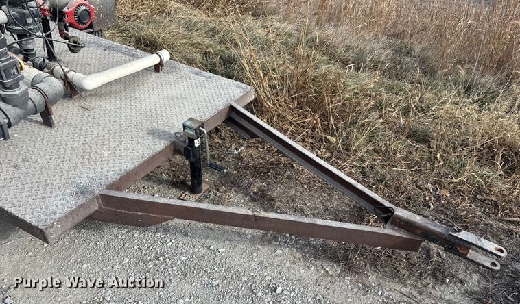 image for item EA2266 Shop built pump trailer