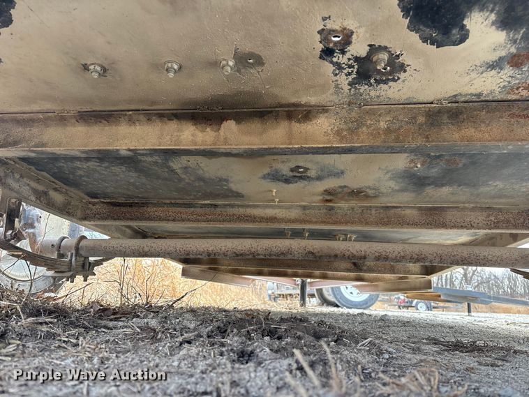 image for item EA2266 Shop built pump trailer