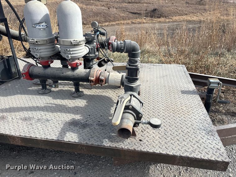 image for item EA2266 Shop built pump trailer