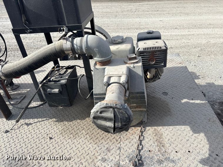 image for item EA2266 Shop built pump trailer