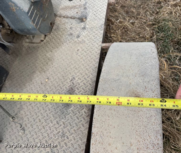 image for item EA2266 Shop built pump trailer