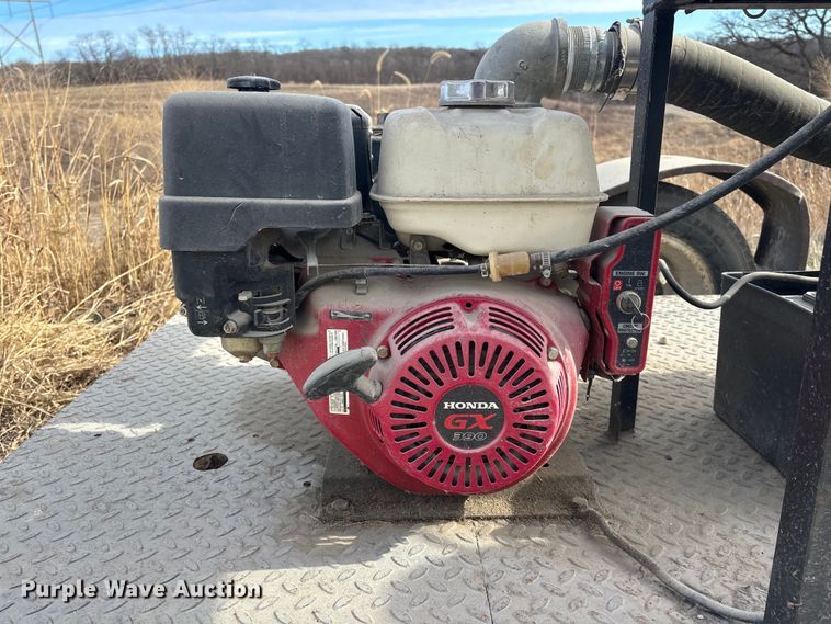 image for item EA2266 Shop built pump trailer