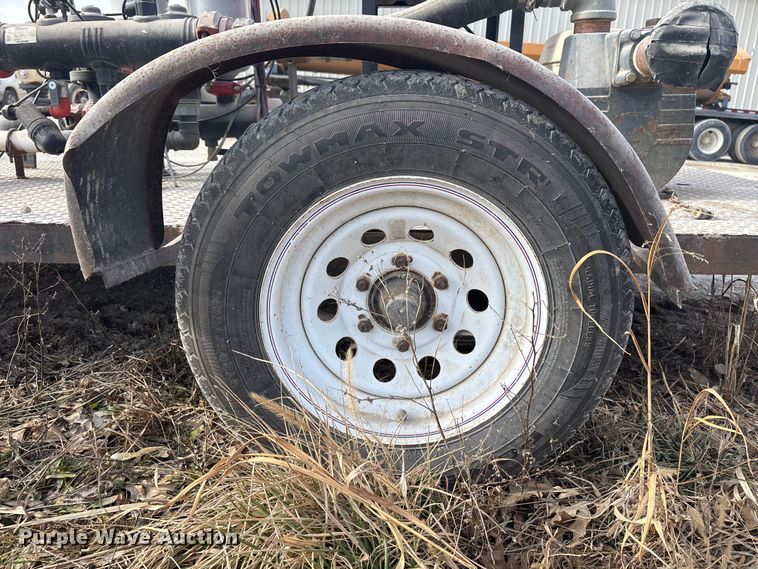 image for item EA2266 Shop built pump trailer