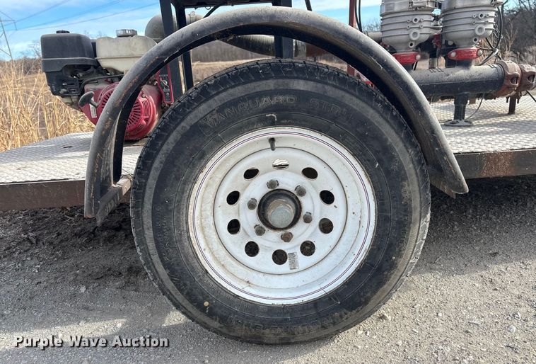 image for item EA2266 Shop built pump trailer