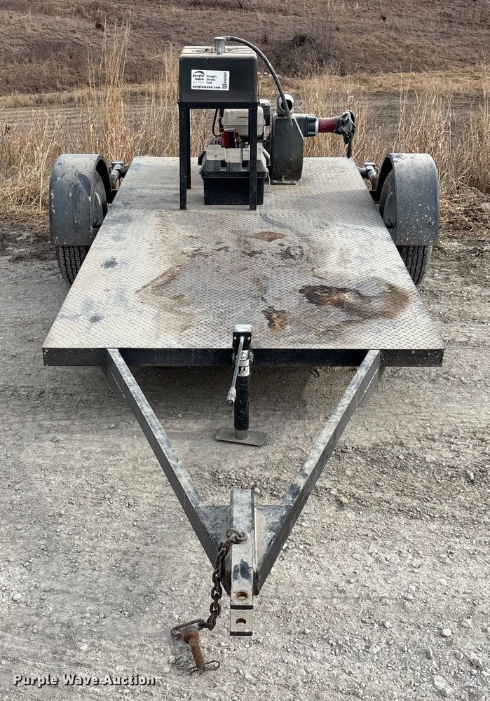 image for item EA2267 Shop built pump trailer