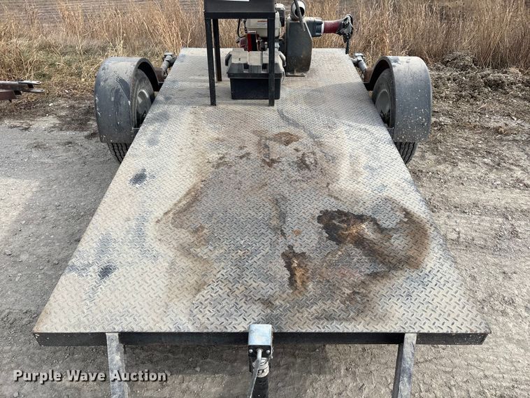 image for item EA2267 Shop built pump trailer