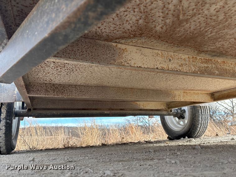 image for item EA2267 Shop built pump trailer