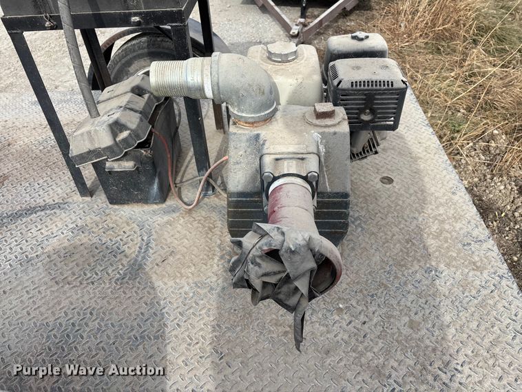 image for item EA2267 Shop built pump trailer