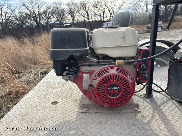 image for item EA2267 Shop built pump trailer