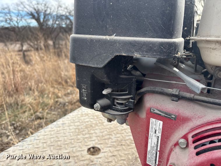 image for item EA2267 Shop built pump trailer