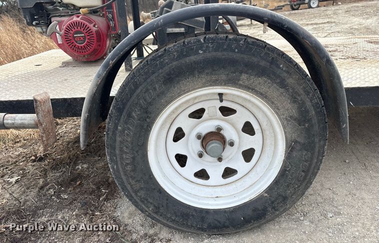 image for item EA2267 Shop built pump trailer