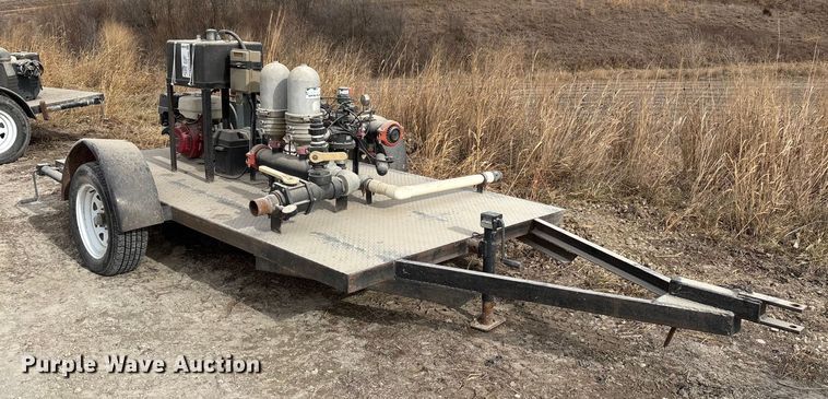 image for item EA2268 Shop built pump trailer