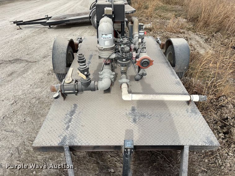 image for item EA2268 Shop built pump trailer