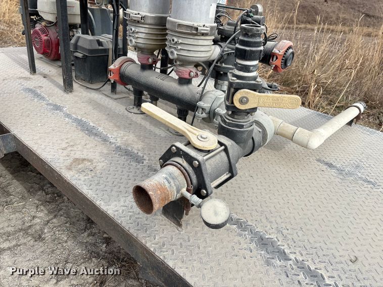 image for item EA2268 Shop built pump trailer