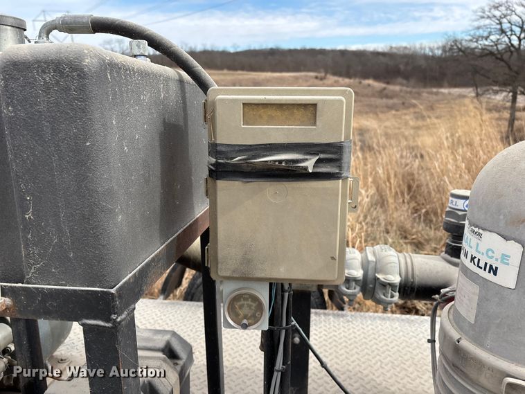 image for item EA2268 Shop built pump trailer