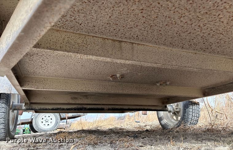 image for item EA2268 Shop built pump trailer