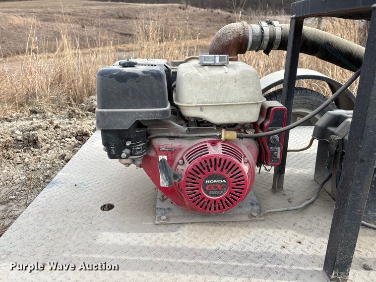 image for item EA2268 Shop built pump trailer