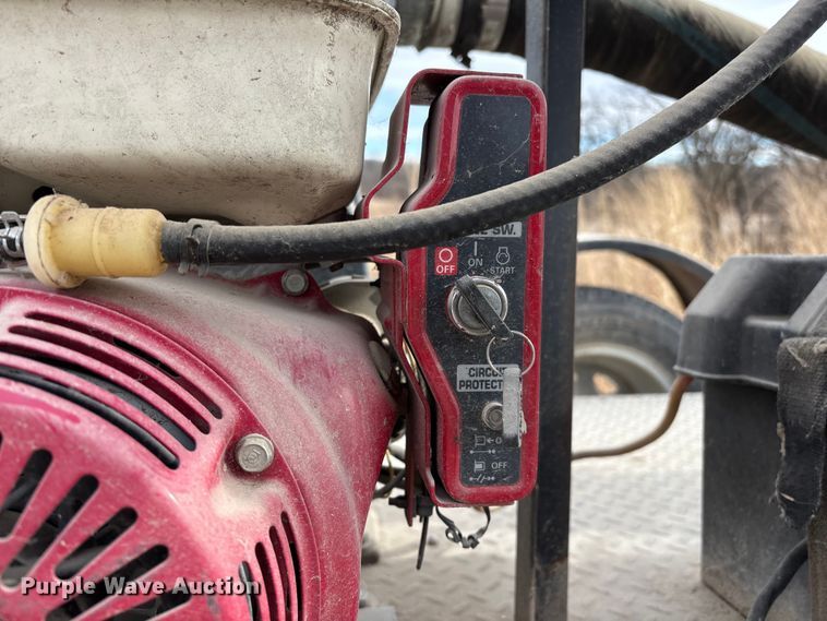 image for item EA2268 Shop built pump trailer