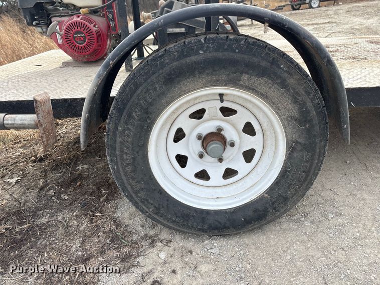 image for item EA2268 Shop built pump trailer