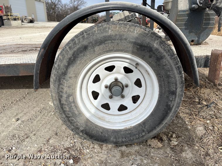 image for item EA2268 Shop built pump trailer