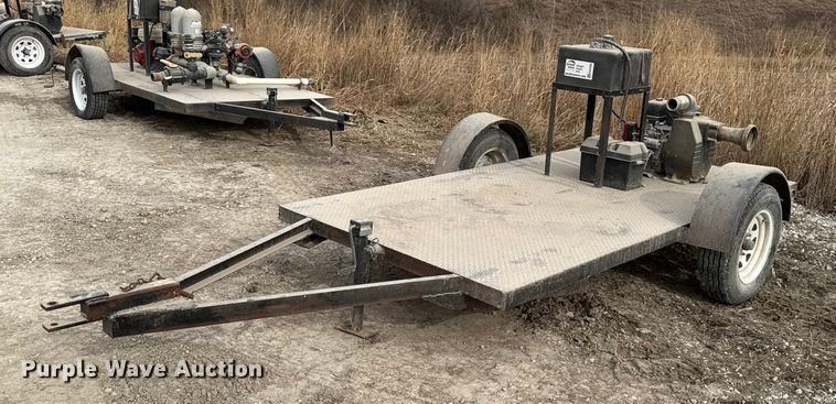 image for item EA2269 Shop built pump trailer