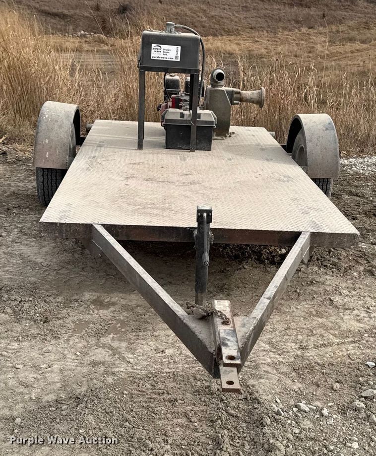 image for item EA2269 Shop built pump trailer