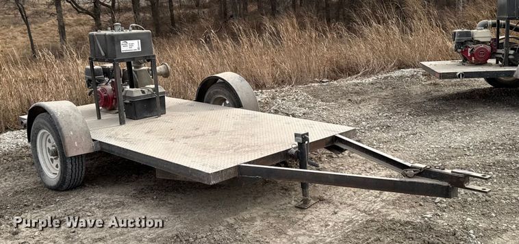 image for item EA2269 Shop built pump trailer