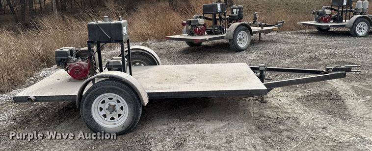 image for item EA2269 Shop built pump trailer